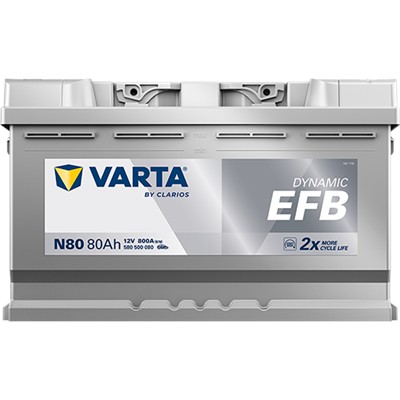 VARTA 580500080K262 Číslo výrobce: 580500080. EAN: 4016987167335.