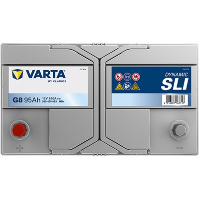 VARTA 595405083K262 Číslo výrobce: 595405083. EAN: 4016987167717.