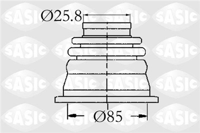 SASIC 4003408 EAN: 3660872312693.