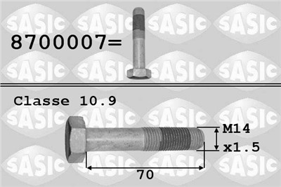 SASIC 8700007 EAN: 3660872447708.