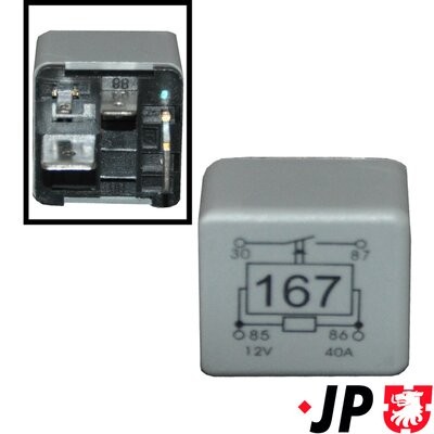 JP GROUP 1199206900 Číslo výrobce: 191383CALT. EAN: 5710412125356.