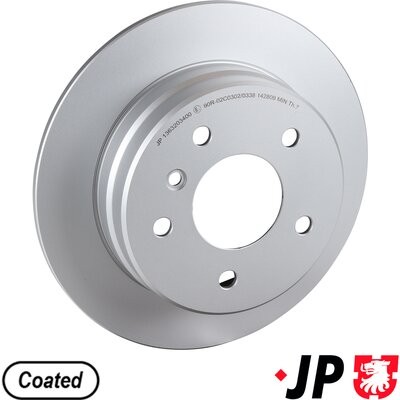 JP GROUP 1363203400 Číslo výrobce: 1363202000. EAN: 5710412609825.