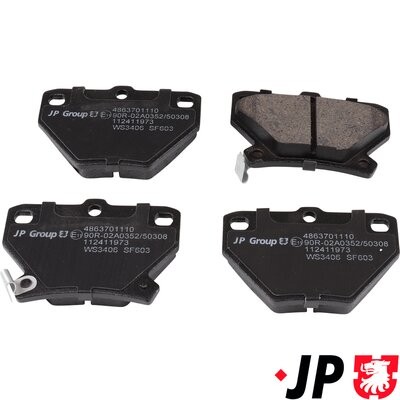JP GROUP 4863701110 Číslo výrobce: 4863701119. EAN: 5710412580933.