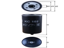 MAHLE ORIGINAL KC 102