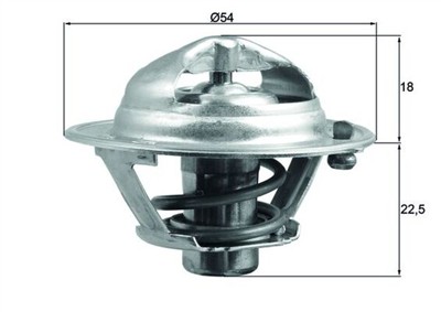 MAHLE ORIGINAL TX 166 90D Číslo výrobce: 72399873. EAN: 4009026956564.