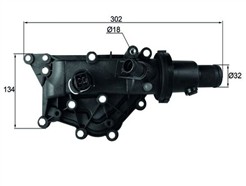 MAHLE ORIGINAL TH 60 89