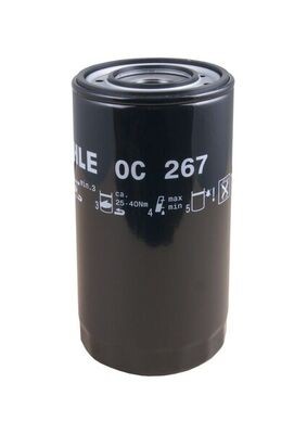 MAHLE ORIGINAL OC 267 Číslo výrobce: 78424665. EAN: 4009026106075.