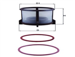 MAHLE ORIGINAL KX 72D2