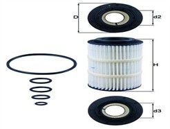 MAHLE ORIGINAL OX 345/7D