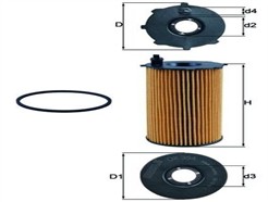 MAHLE ORIGINAL OX 354D