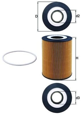 MAHLE ORIGINAL OX 359D Číslo výrobce: 76825889. EAN: 4009026502792.