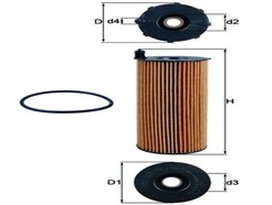 MAHLE ORIGINAL OX 196/1D1