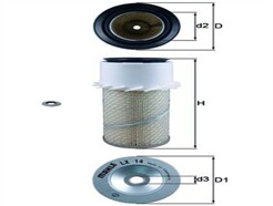 MAHLE ORIGINAL LX 14