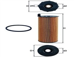 MAHLE ORIGINAL OX 196/1D