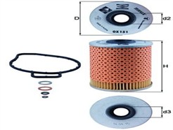 MAHLE ORIGINAL OX 151D