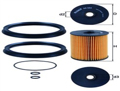 MAHLE ORIGINAL KX 504D