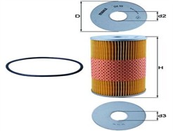 MAHLE ORIGINAL OX 55D