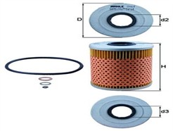 MAHLE ORIGINAL OX 68D