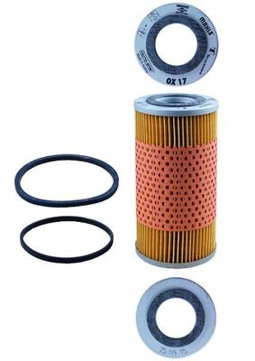 MAHLE ORIGINAL OX 17D Číslo výrobce: 72554913. EAN: 4009026003312.