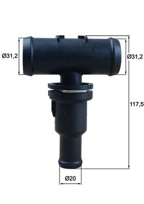 MAHLE ORIGINAL TH 53 75 Číslo výrobce: 72423796. EAN: 4009026967355.
