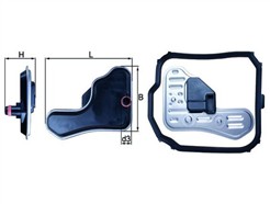 MAHLE ORIGINAL HX 148D