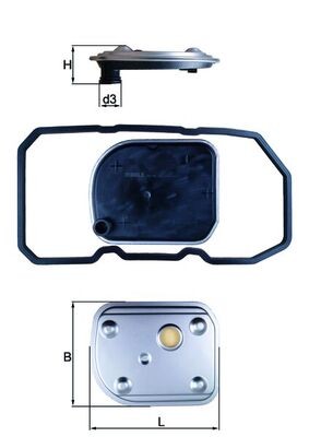 MAHLE ORIGINAL HX 158D Číslo výrobce: 72440112. EAN: 4009026968895.