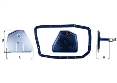 MAHLE ORIGINAL HX 162D Číslo výrobce: 72440131. EAN: 4009026968987.