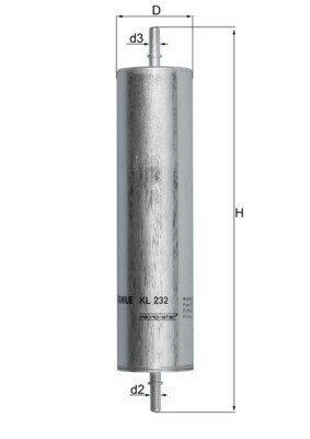 MAHLE ORIGINAL KL 232 Číslo výrobce: 76543706. EAN: 4009026304563.