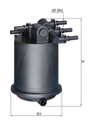 MAHLE ORIGINAL KL 414 Číslo výrobce: 76634570. EAN: 4009026406649.