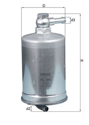 MAHLE ORIGINAL KL 599 Číslo výrobce: 70383771. EAN: 4009026719466.