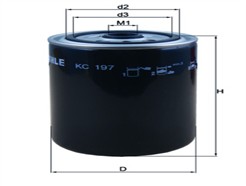 MAHLE ORIGINAL KC 197