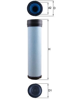 MAHLE ORIGINAL LXS 284 Číslo výrobce: 70528509. EAN: 4009026761151.