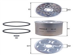 MAHLE ORIGINAL KX 23D