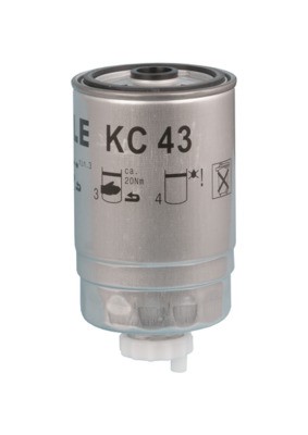 MAHLE ORIGINAL KC 43 Číslo výrobce: 78687345. EAN: 4009026022627.
