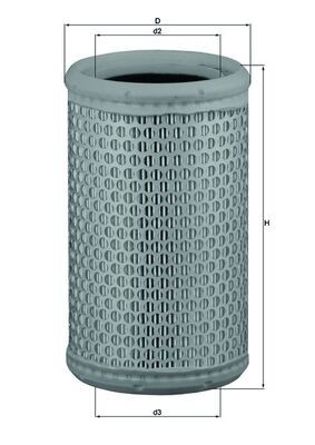 MAHLE ORIGINAL LX 646/1 Číslo výrobce: 70366542. EAN: 4009026601860.