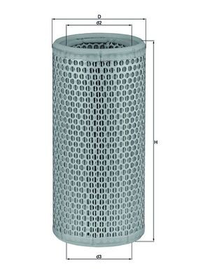 MAHLE ORIGINAL LX 502 Číslo výrobce: 78141244. EAN: 4009026022290.
