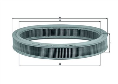 MAHLE ORIGINAL LX 527 Číslo výrobce: 78700858. EAN: 4009026024751.