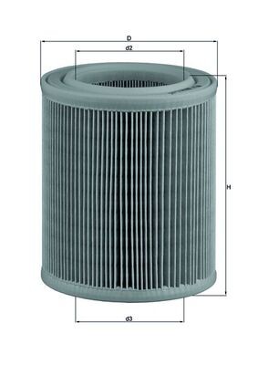 MAHLE ORIGINAL LX 329 Číslo výrobce: 78124711. EAN: 4009026001004.