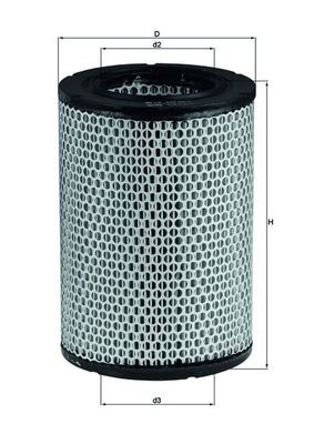 MAHLE ORIGINAL LX 228 Číslo výrobce: 77705494. EAN: 4009026000298.