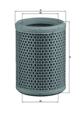 MAHLE ORIGINAL LX 130 Číslo výrobce: 77052079. EAN: 4009026002322.