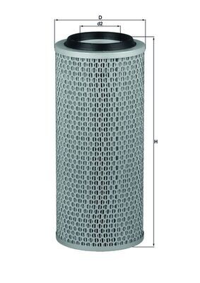 MAHLE ORIGINAL LX 200 Číslo výrobce: 72002871. EAN: 4009026000922.