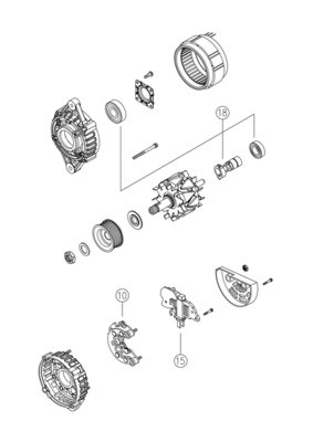 MAHLE ORIGINAL MG 817 Číslo výrobce: 11209624. EAN: 3838922362213.