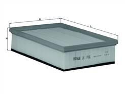 MAHLE ORIGINAL LX 1706