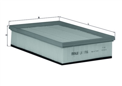 MAHLE ORIGINAL LX 1706 Číslo výrobce: 70365396. EAN: 4009026601679.