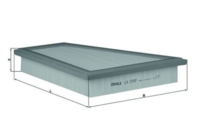MAHLE ORIGINAL LX 2787 Číslo výrobce: 70529051. EAN: 4009026766262.