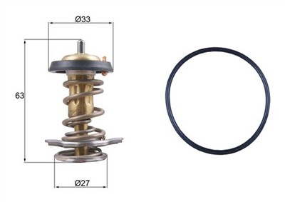 MAHLE ORIGINAL TX 264 82D Číslo výrobce: 72467462. EAN: 4057635005104.