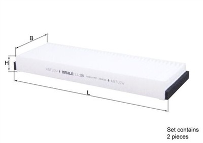 MAHLE ORIGINAL LA 239/S Číslo výrobce: 70582812. EAN: 4009026507285.