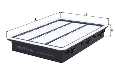 MAHLE ORIGINAL LX 4492 Číslo výrobce: 72469247. EAN: 4057635005869.