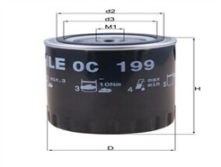 MAHLE ORIGINAL OC 199
