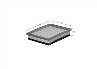 MAHLE ORIGINAL LX 1036/2 Číslo výrobce: 76612428. EAN: 4009026403945.